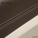 BMW 7 G12 door panel leather heated elfenbein coffe