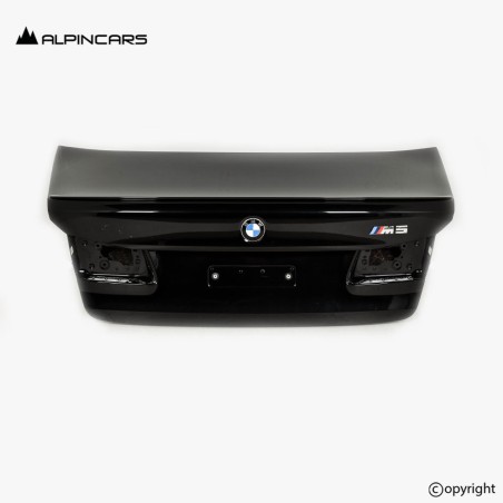BMW  F90 M5 Competition Heckklappe trunk lid Tail gate spoile Black-Sapphire 475