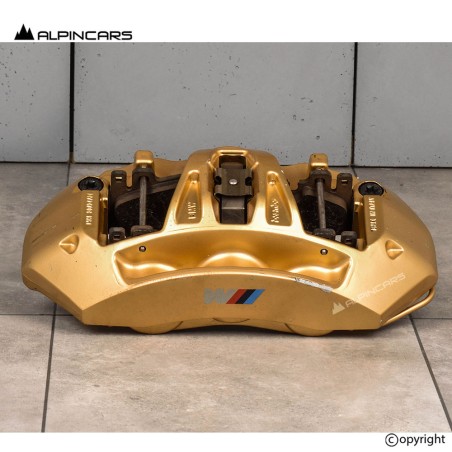 BMW F80 M3 F82 F83 F87 M2 M ceramic brake gold caliper front left