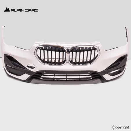 ORIGINAL BMW F48 X1 LCI LIFT Frontstosstange front bumper alpinweiss 300 (195)