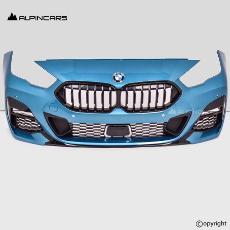 BMW 2 F44 M package front bumper C1R Seaside blue