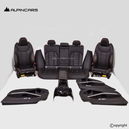 BMW 3er G21 Innenausstatung Leder Sitze Seats Interior set leather black