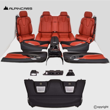 BMW 6er F13 M6 M Innenausstatung Sport Leder Sitze Seats Interior Carbon Bang BO
