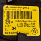 BMW E46 Original H7 headlight right LL ECE 6919626