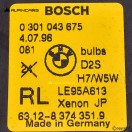 BMW E38 Original Xenon headlight left RL 8374351