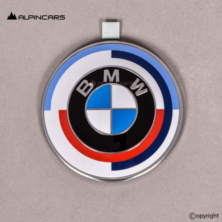 BMW G02 F39 F98 Emblemat klapy tył 50-lecie M 82mm