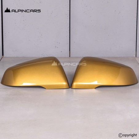 BMW X2 F39 Abdeckkappe Aussenspiegel Satz Cover Mirror Set R+L Galvanic Gold