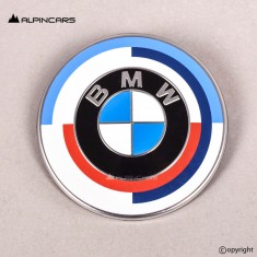 BMW F40 Original emblem trunk lid 50 years M 74mm