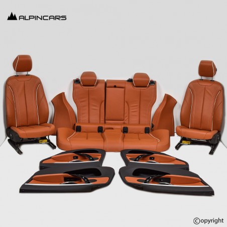 BMW F36 Gran Coupe Individual Innenausstatung Leder Sitze Seats Interior leather