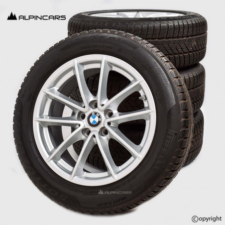 ORIGINAL BMW G30 G31 G32 17 Zoll WINTER Kompletträder wheels tires styling 618 225/55/R17 (12)
