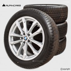 ORIGINAL BMW G01 X3 G02 X4 19" WINTER wheels tires styling 691 245/50/19