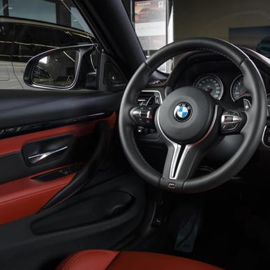Interior equipment: GPS, clusters, steering wheels